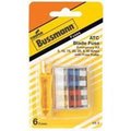 Eaton Bussmann Automotive Fuse Kit, ATC Series, 6 Fuses Included 5 A to 30 A, Not Rated DIA-1